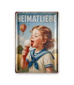 Heimatliebe Blechschild