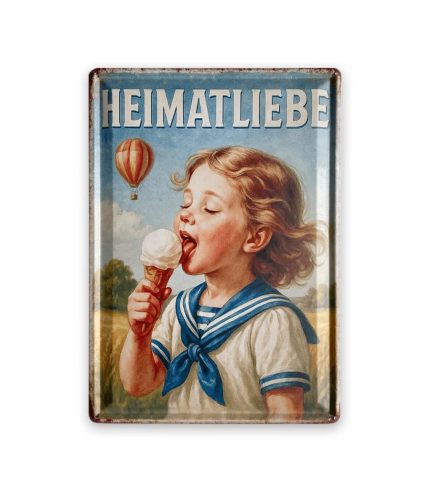 Heimatliebe Blechschild