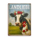 Landliebe Blechschild