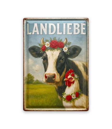 Landliebe Blechschild