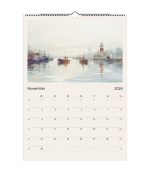 Ostsee Wandkalender 2026 – Aquarell Kunst & maritime Motive (DIN A3) – Bild 5