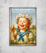 Frühlingsfreude Blechschild – Bild 6