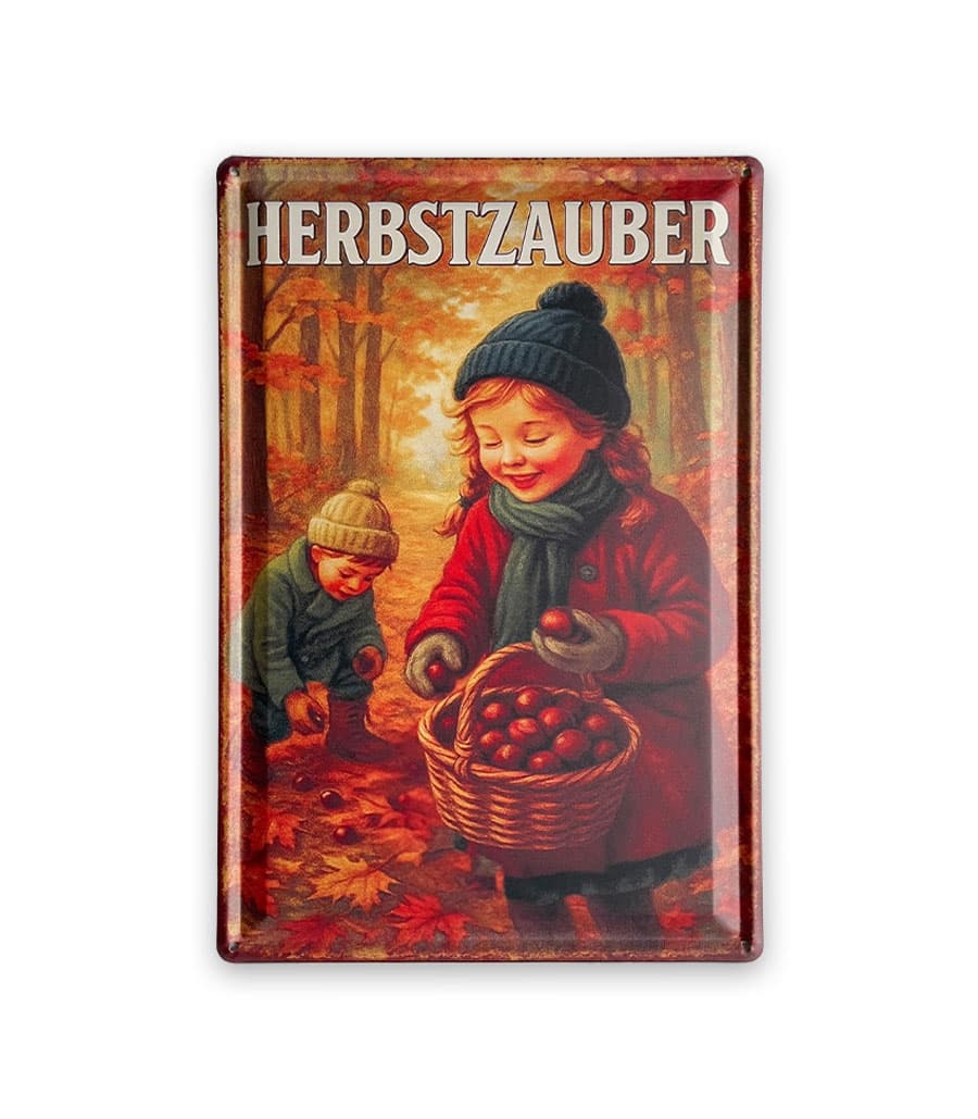 001-produktbilder-herbstzauber Herbstzauber Blechschild – Bild 1