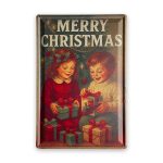 Merry Christmas Blechschild