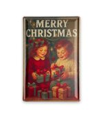 Merry Christmas Blechschild
