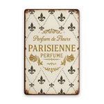 Parfum de Fleurs Blechschild