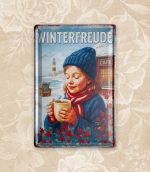 Winterfreude Blechschild – Bild 7
