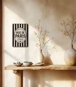 Rue de Paris Blechschild – Bild 3