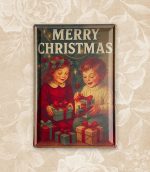 Merry Christmas Blechschild – Bild 2